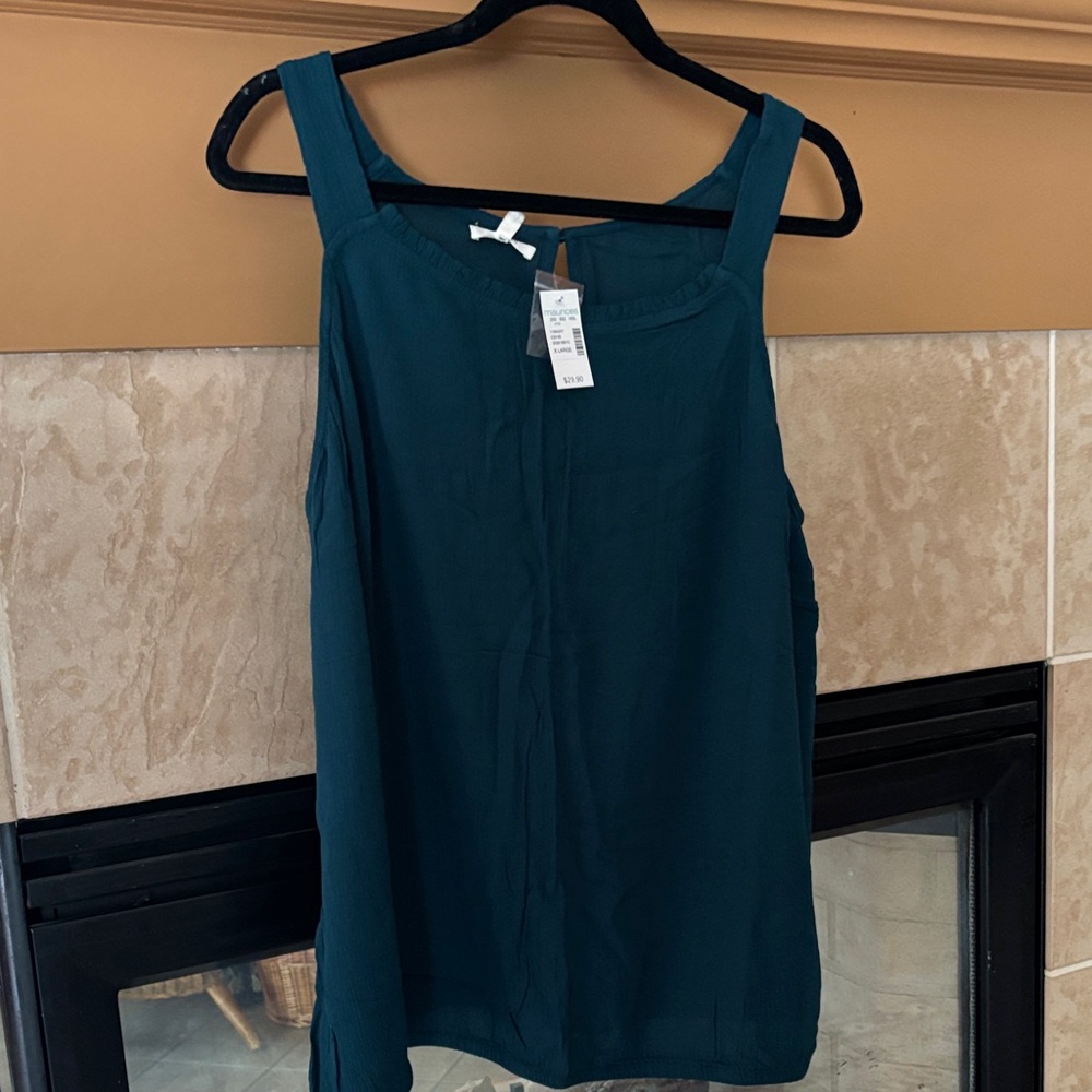 Maurices Dark Teal Tank Top